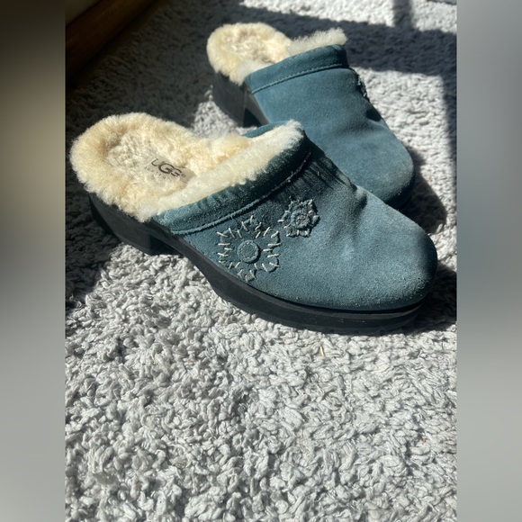 UGG Teal Clog - Picture 1 of 4